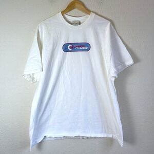 Y2K Nike Jordan Capital Classic Mens XXL White Good 2003 Vintage Basketball Tee